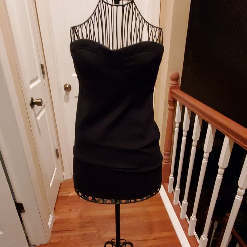 Strapless dress